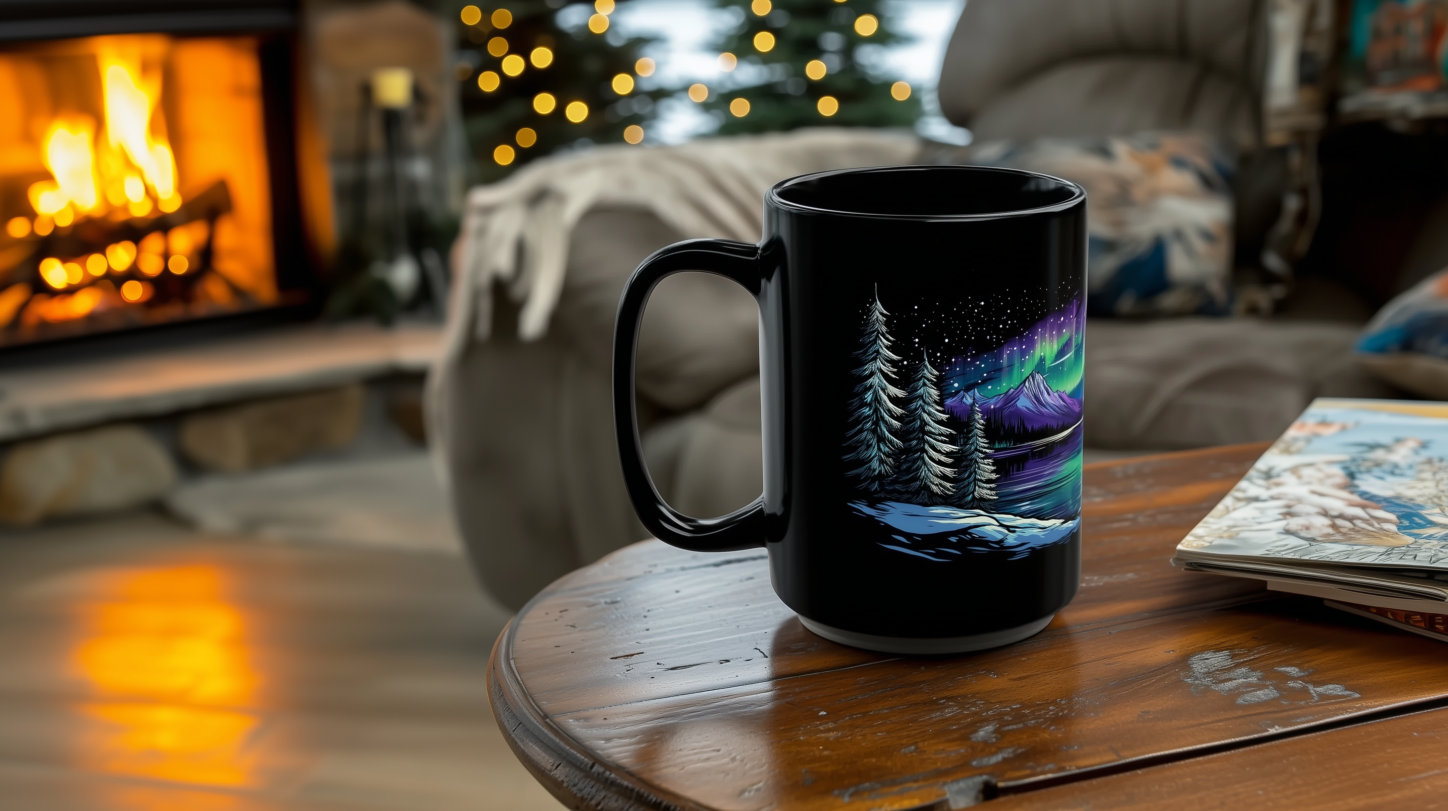 Nordic Aurora 15oz Mugs