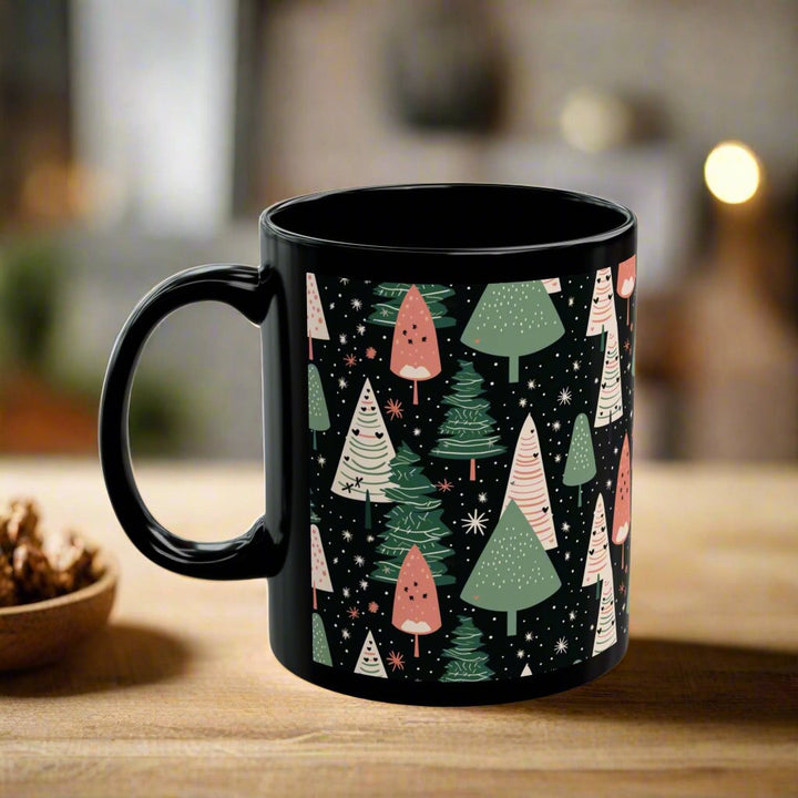 Whacky trees 3 Black Mug 11oz