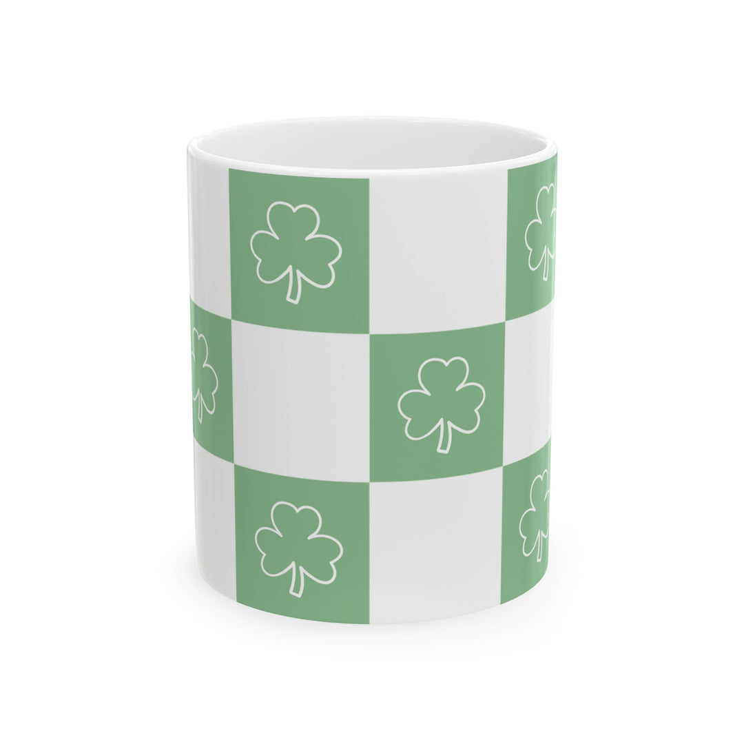 Clover Bliss Brew Mug, St Patricks Day 11oz Ceramic Mug