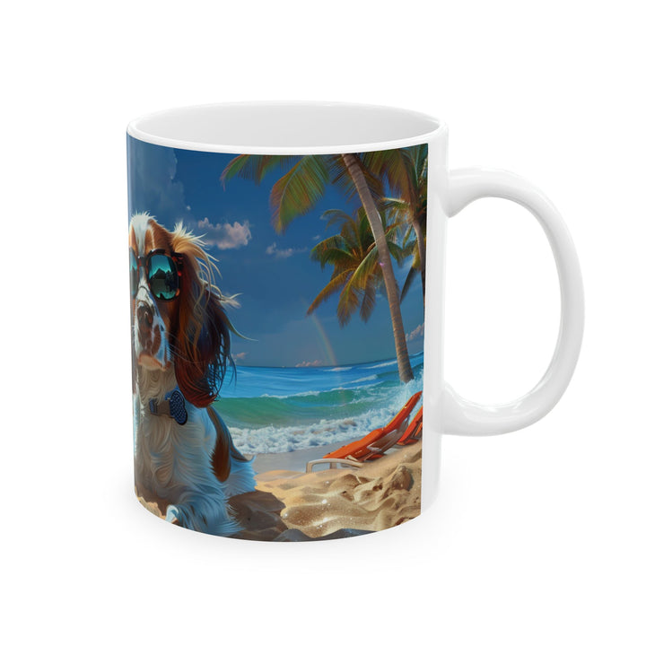 Dogs on the beach #6 Mug 11oz