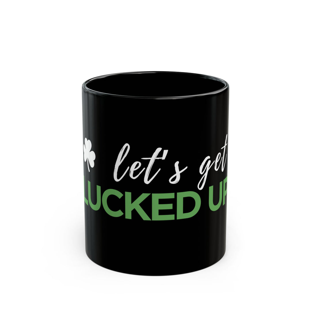 St Patricks Day Mug, Clover Mug, 11oz Ceramic Mug