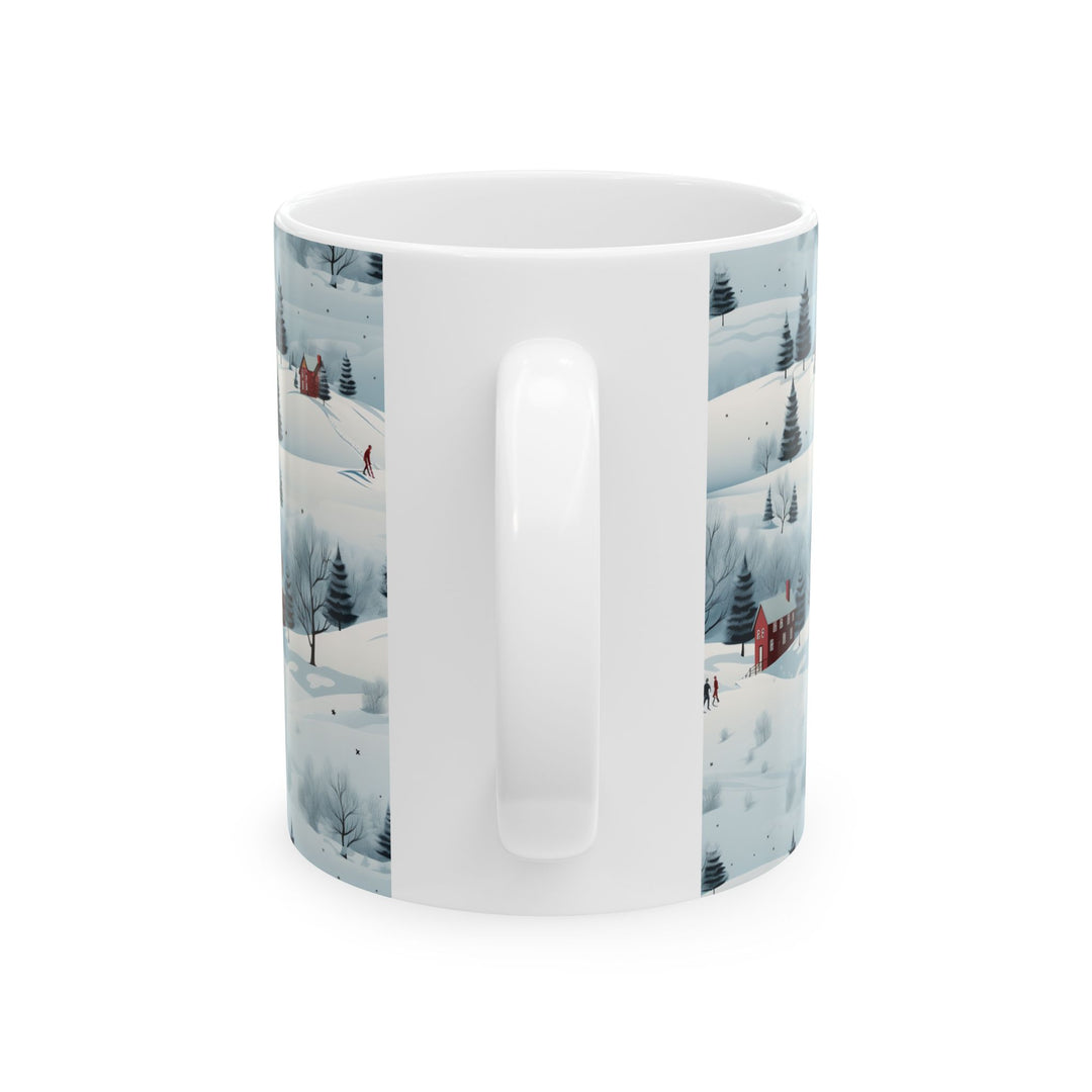 Fields of snow Mug 11oz