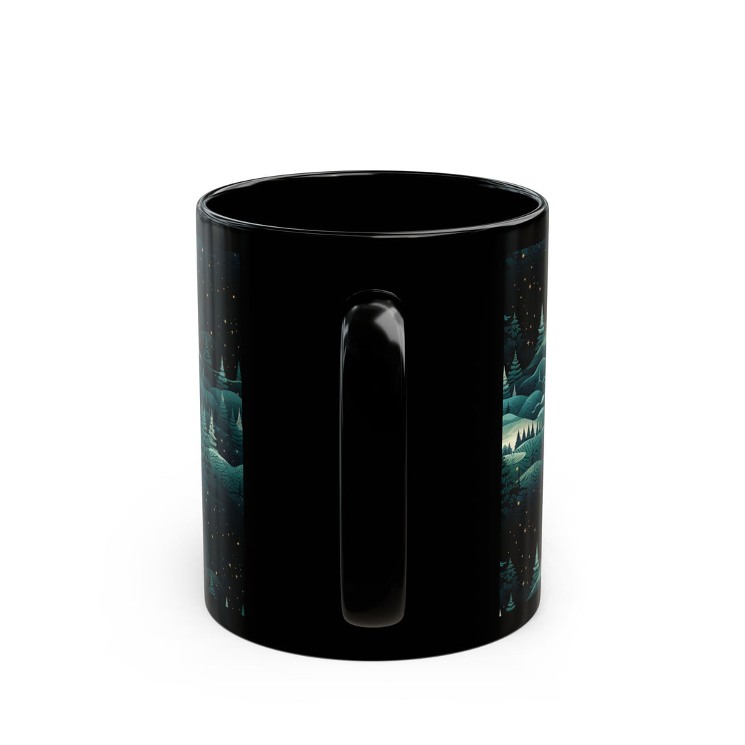 Out in the wild 11oz Black Mug