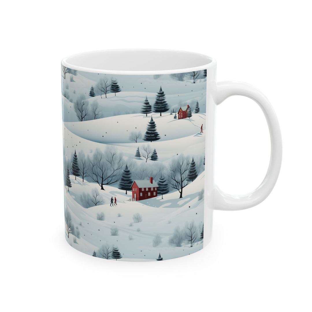 Fields of snow Mug 11oz