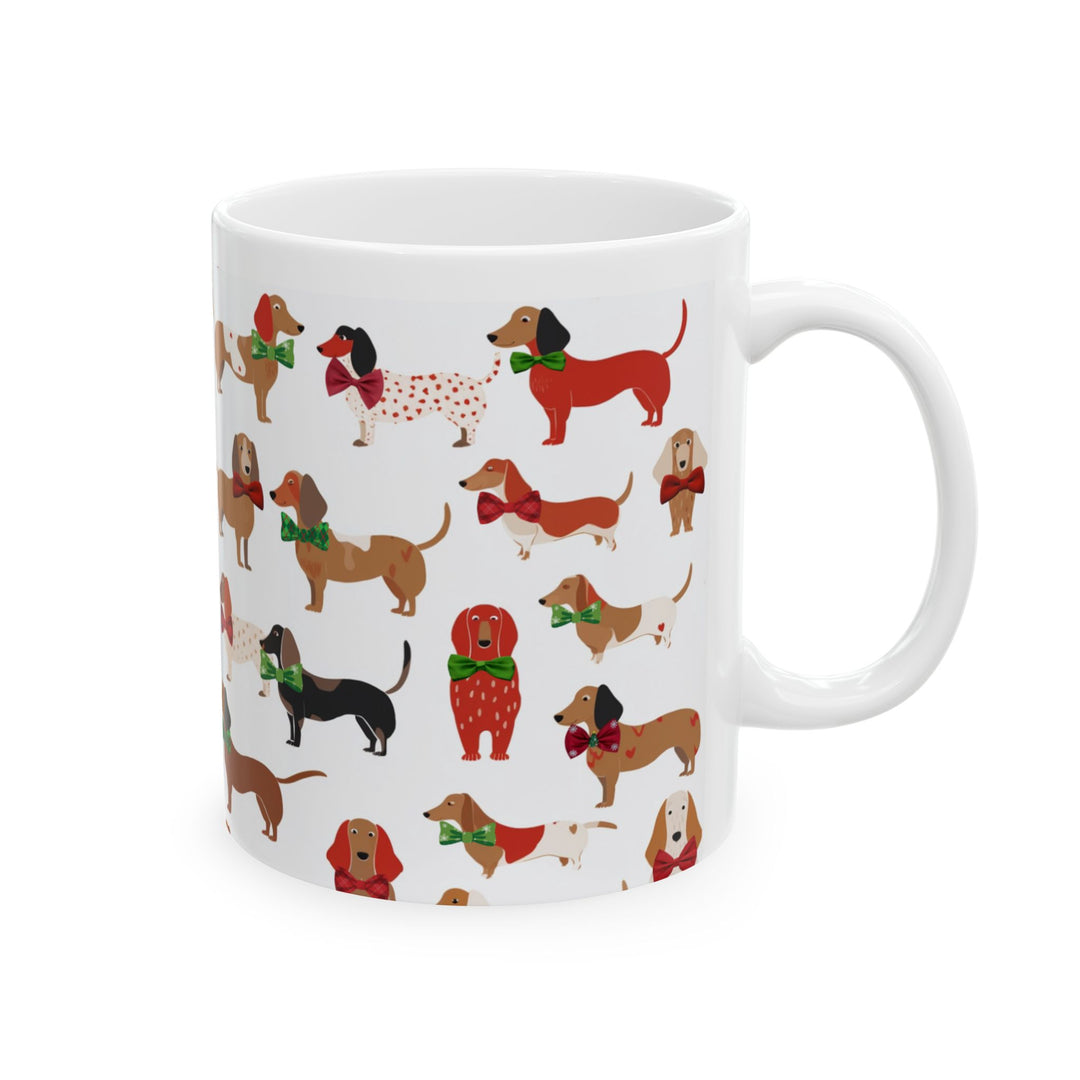 Dapper Dachsunds Mug 11oz