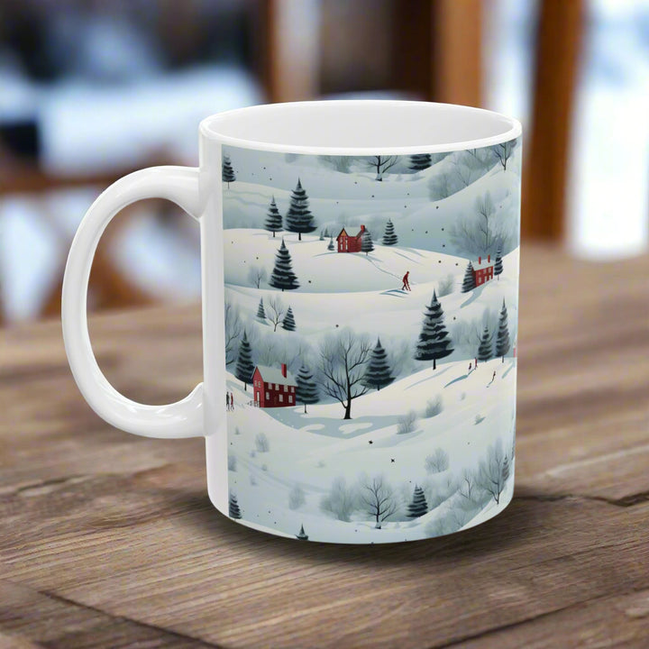 Fields of snow Mug 11oz