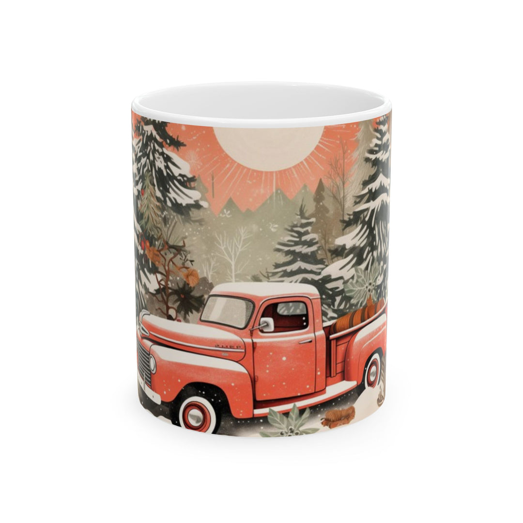 Woodland Truck Mug 11oz