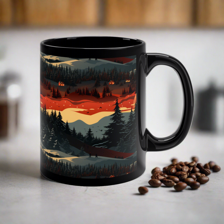 Mountain Sunset - Slow Morning Mugs