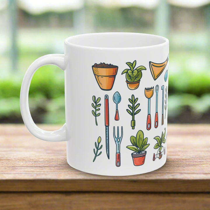 Gardeners Delights #8 Mug 11oz