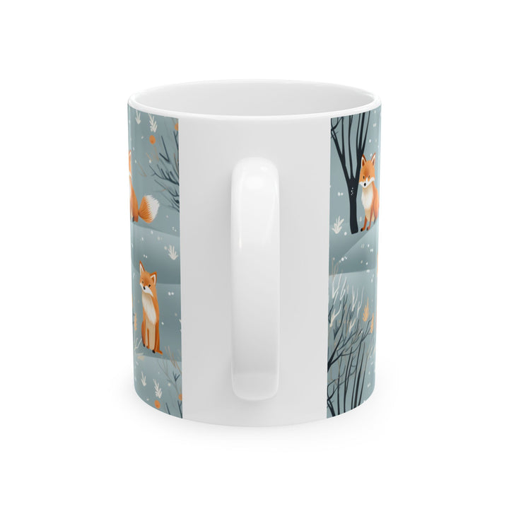 Woodland Foxes Mug 11oz