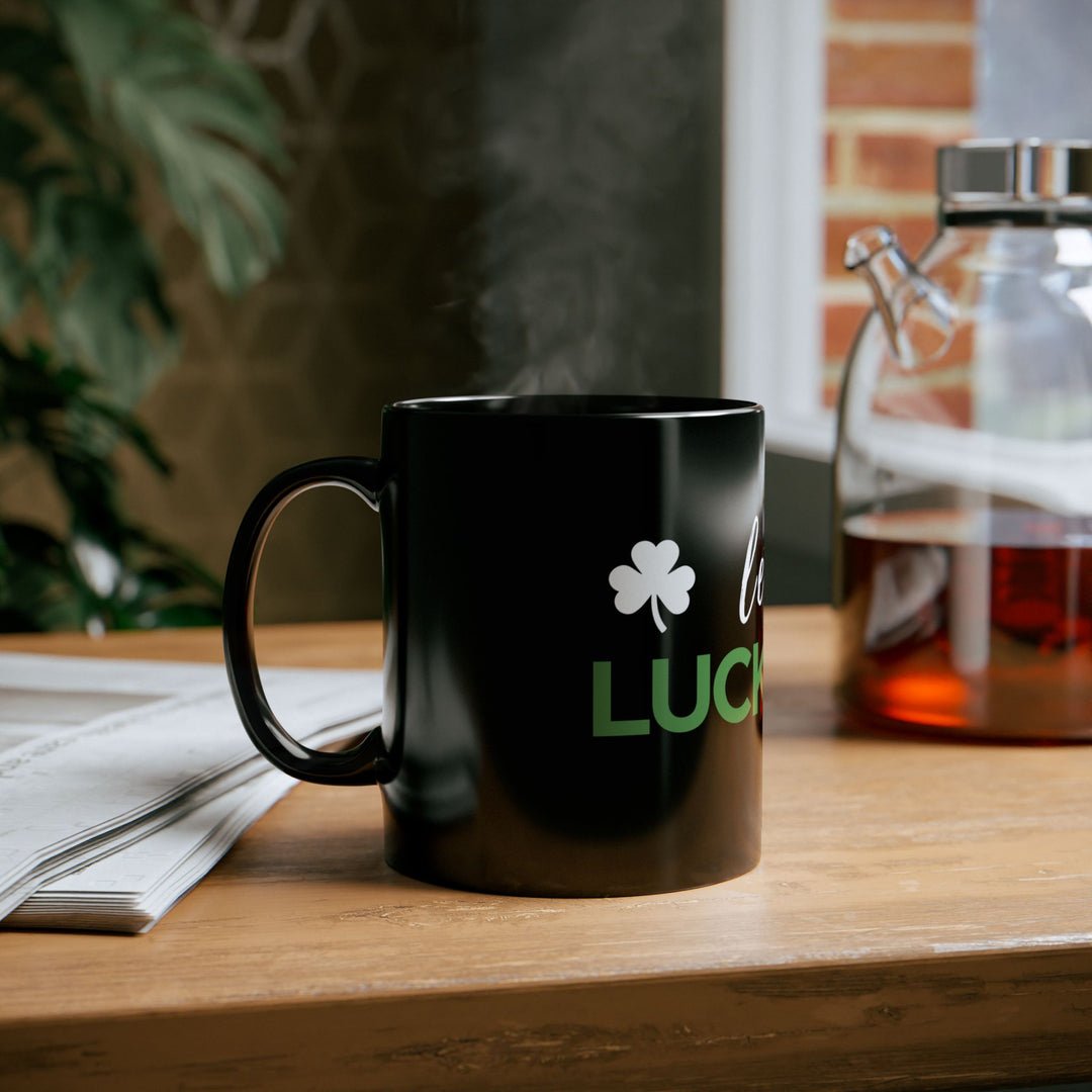 St Patricks Day Mug, Clover Mug, 11oz Ceramic Mug