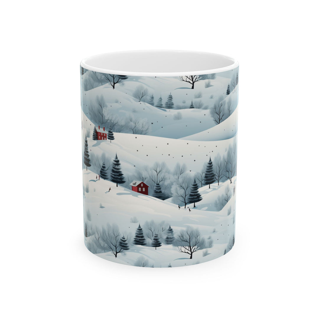 Fields of snow Mug 11oz