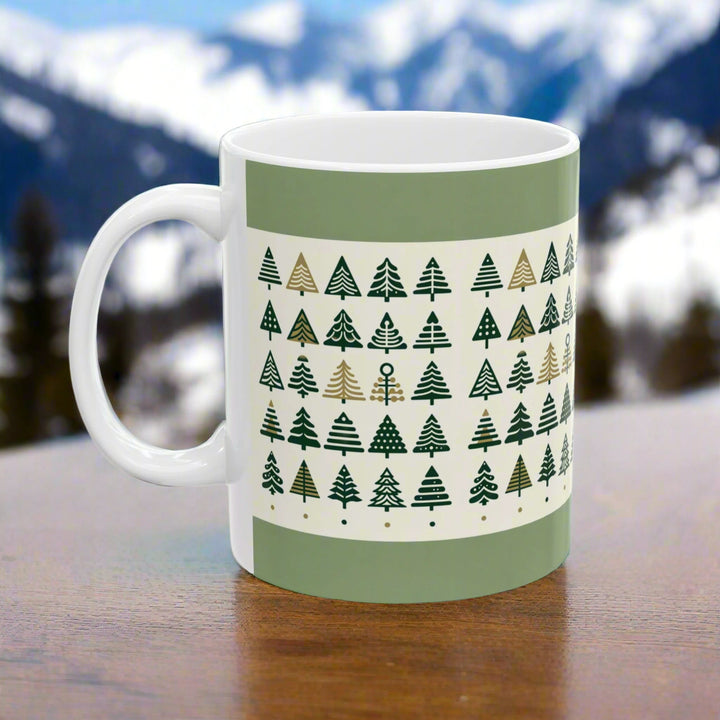 Evergreen Trees Mug 11oz