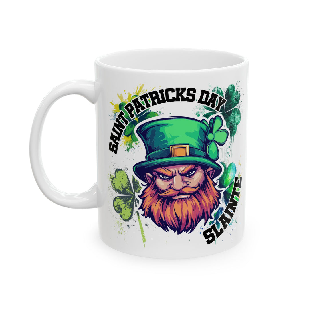 Leprechaun's Shenanigans Mug, St Patricks Day 11oz Ceramic Mug